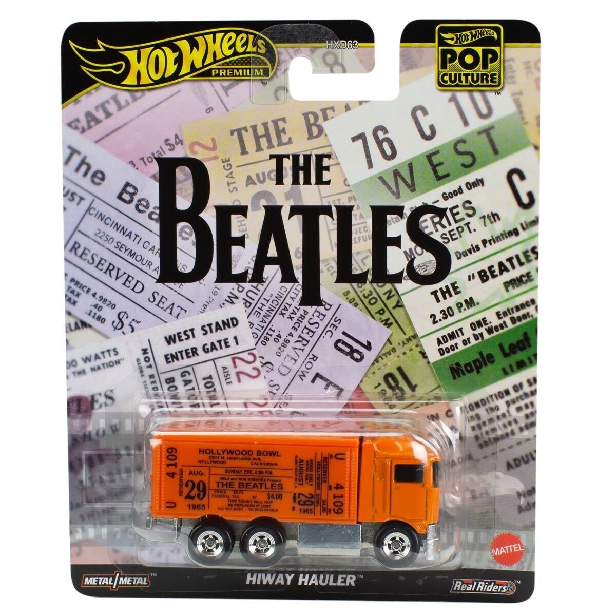 Hot Wheels Premium Pop Culture - Hiway Hauler The Beatles Vehicle