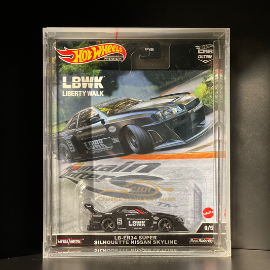 Hot Wheels Acrylic Carded Display Case (Car Culture/Premium)