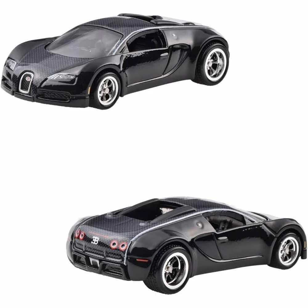 Hot Wheels Premium Car Culture Twin Pack - Bugatti Veyron / 16 BugattiChiron