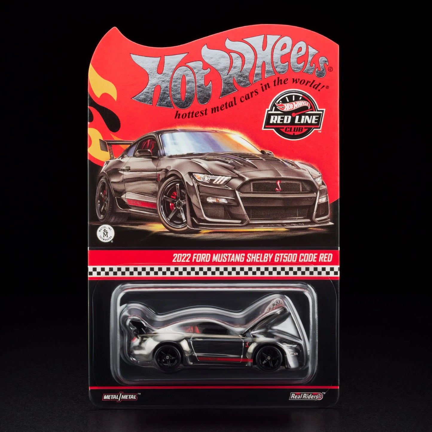 Hot Wheels RLC Exclusive 2022 Ford Mustang Shelby GT500 Code Red